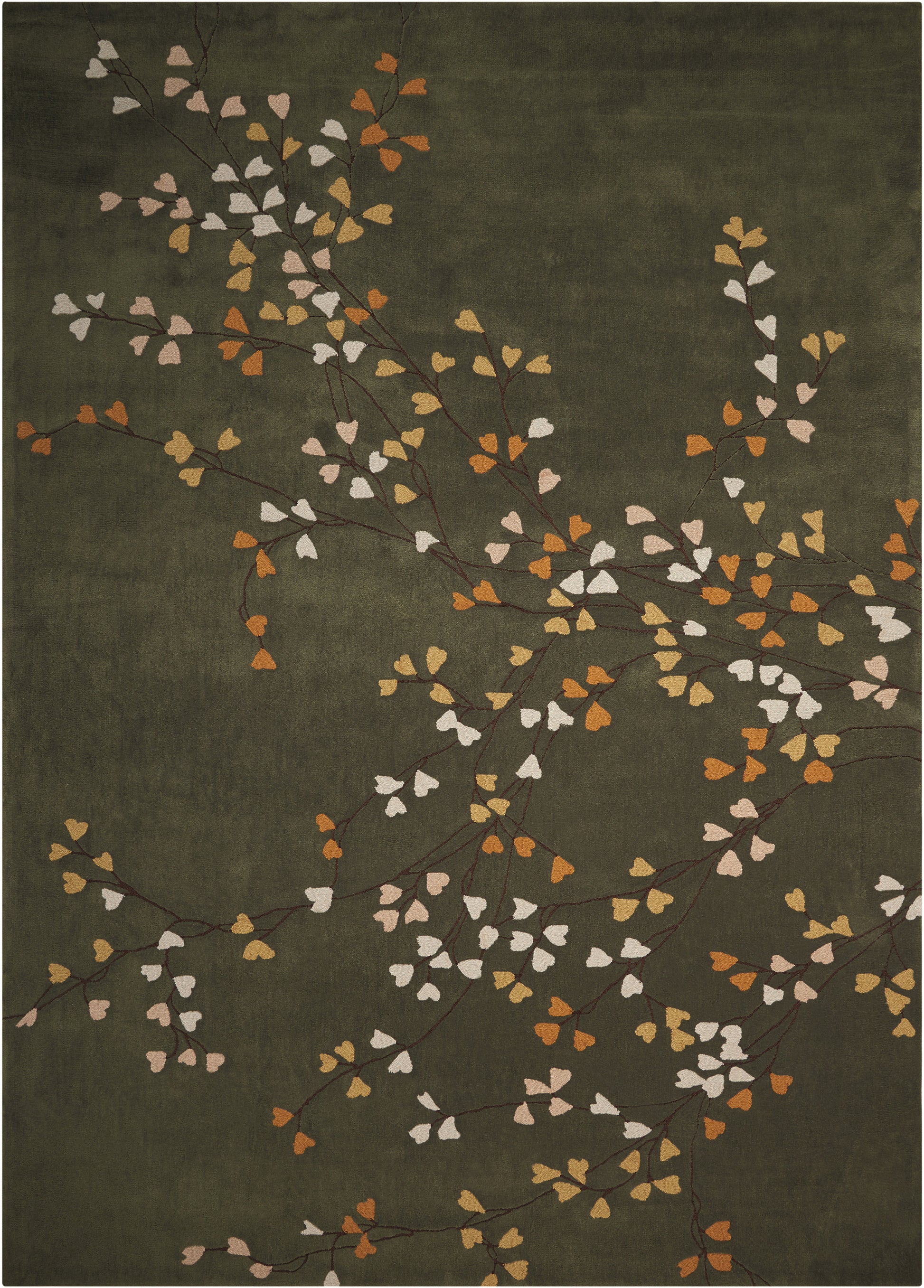 Nourison Home Contour  Green  