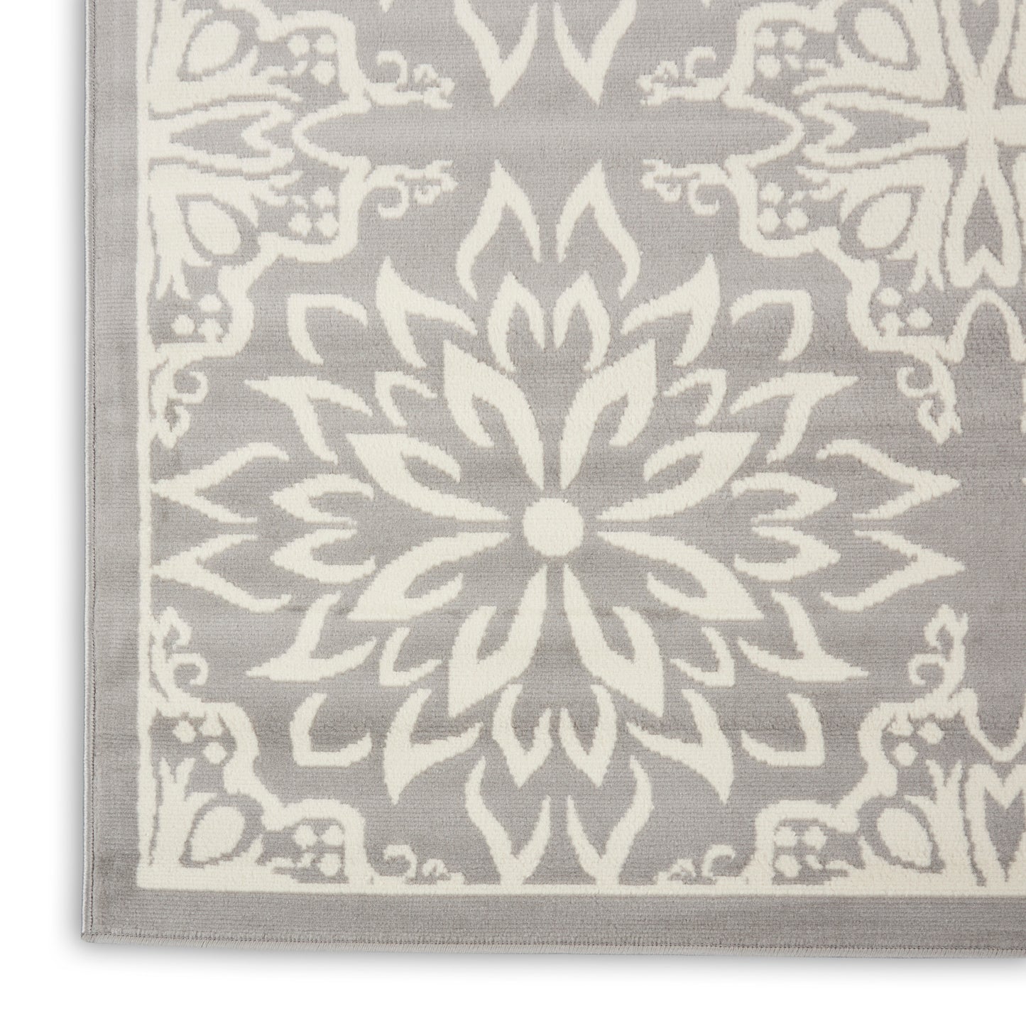 Nourison Home Jubilant  Ivory Grey  Transitional