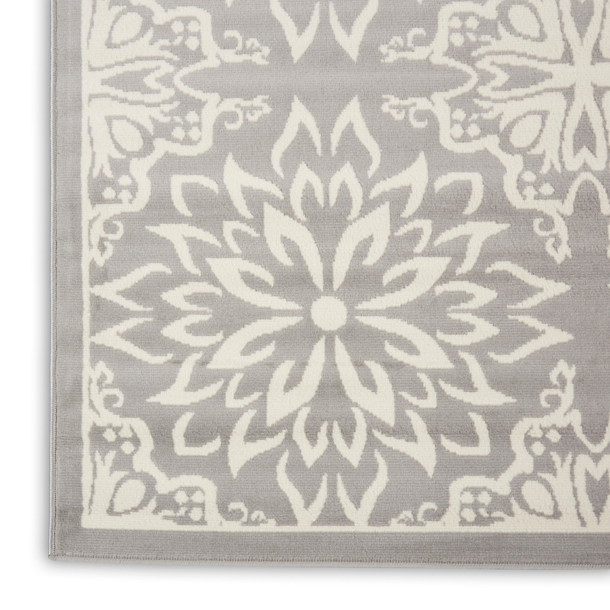 Nourison Home Jubilant  Ivory Grey  Transitional