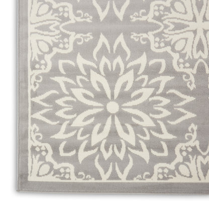 Nourison Home Jubilant  Ivory Grey  Transitional