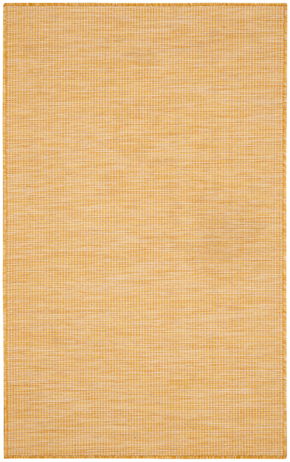 Nourison Home Positano POS01 Yellow Contemporary Power-loomed Rug