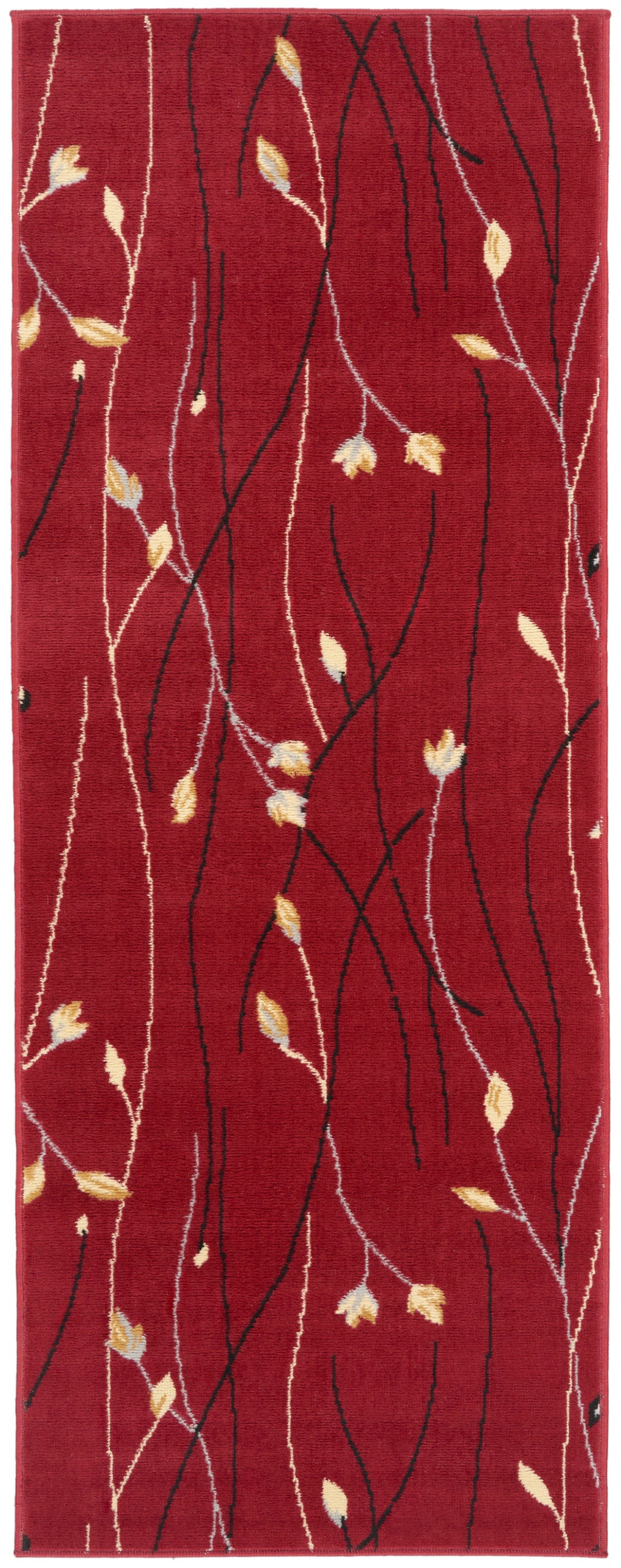 Nourison Home Grafix GRF15 Red Contemporary Power-loomed Rug