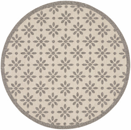 Nourison Home Cozumel CZM03 Cream Contemporary Power-loomed Rug