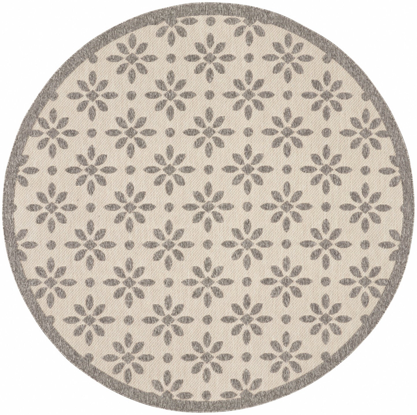 Nourison Home Cozumel CZM03 Cream Contemporary Power-loomed Rug