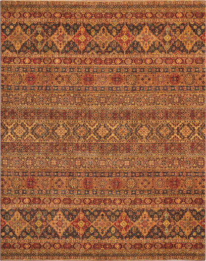 Nourison Home Jewel  Blue Red  Traditional