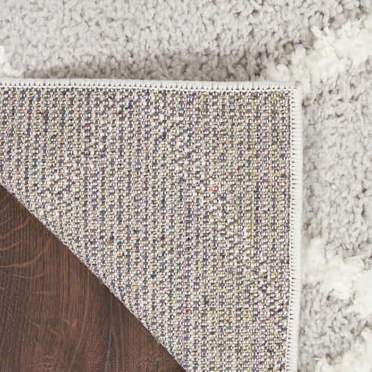Nourison Home Feather Soft  Grey Ivory  Contemporary