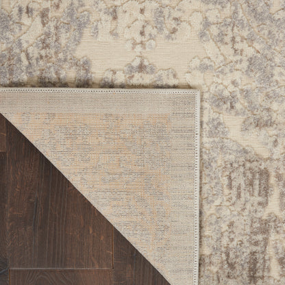 Nourison Home Graphic Illusions  Ivory  Transitional