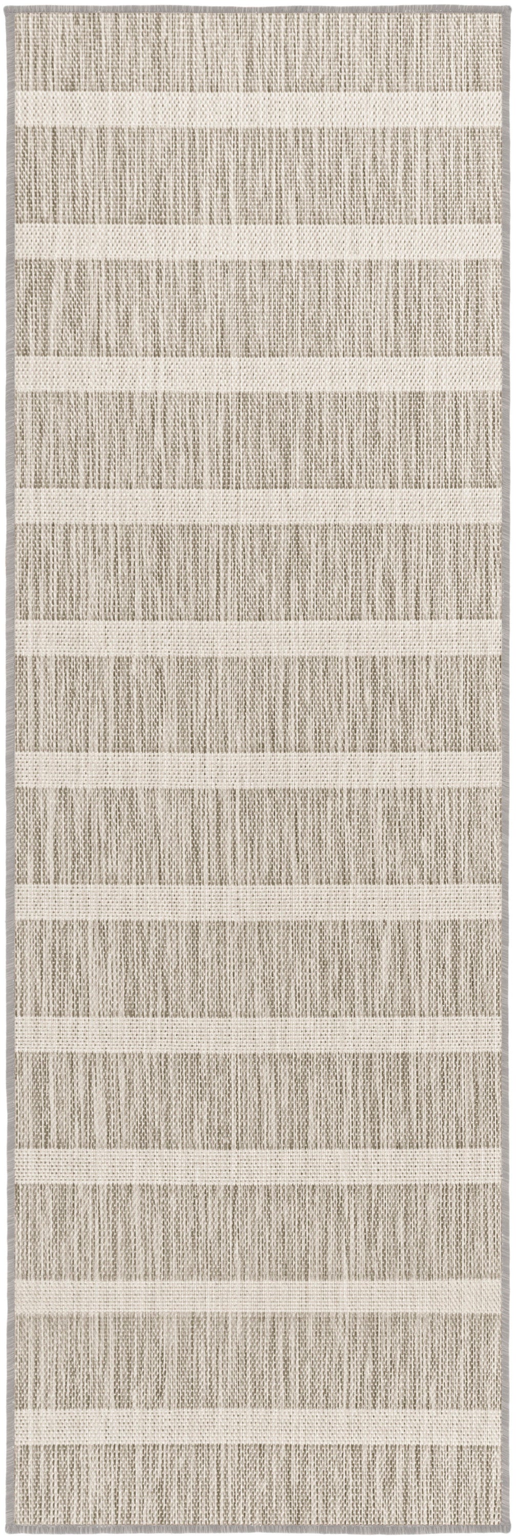 Nourison Home Positano POS03 Grey Ivory Contemporary Power-loomed Rug