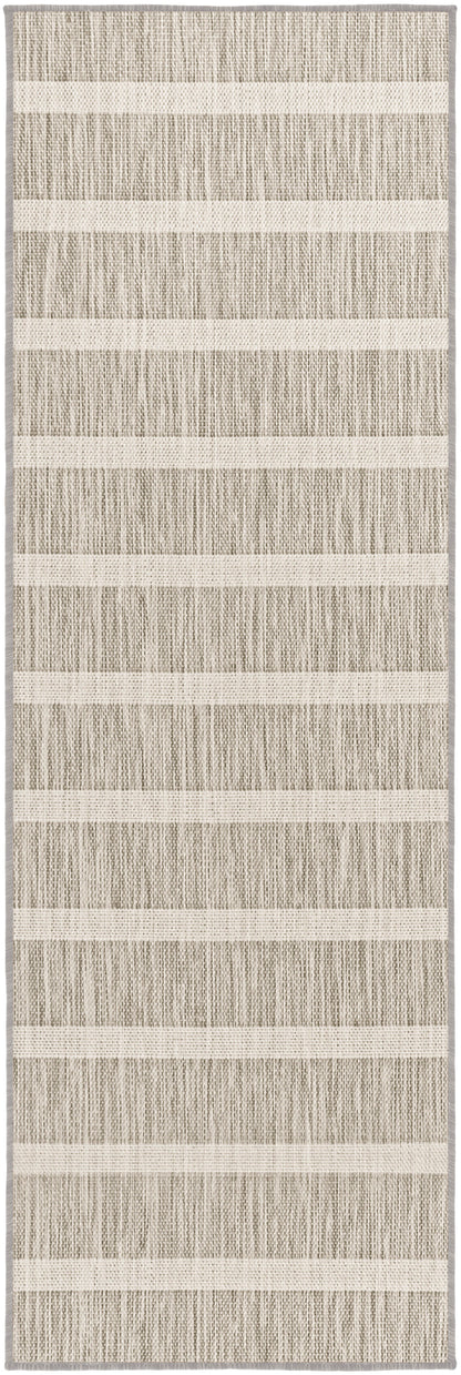 Nourison Home Positano POS03 Grey Ivory Contemporary Power-loomed Rug