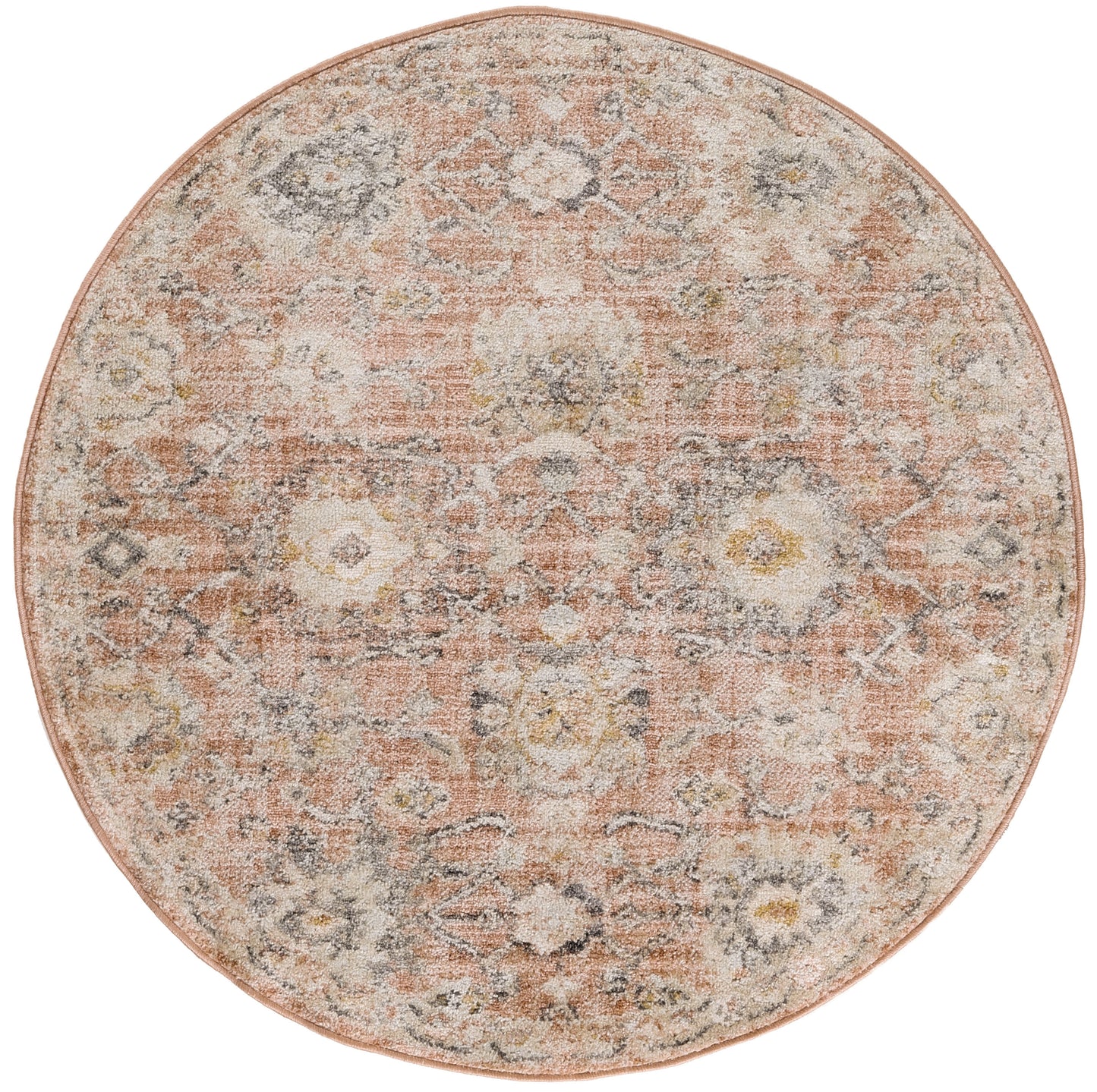 Nourison Home Oushak Home OUS01 Rust Traditional Loom-woven Rug