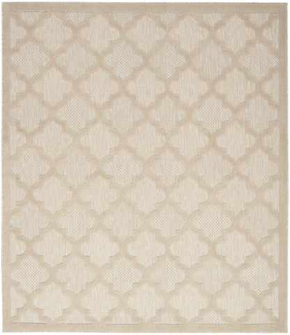 Nourison Home Easy Care NES01 Cream Contemporary Flat Weave Rug