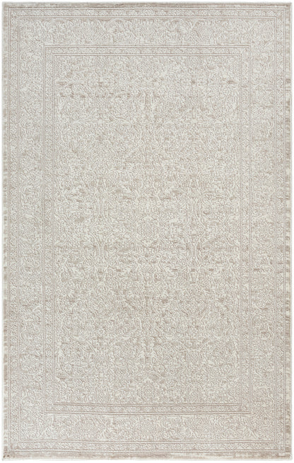 Nourison Home Eco Cycle ECY03 Ivory Beige Traditional Loom-woven Rug