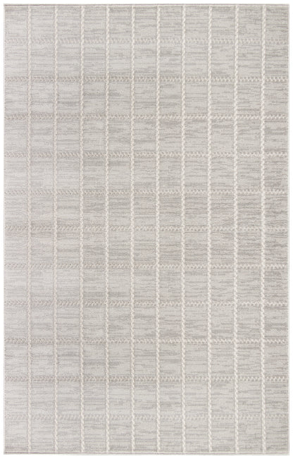 Nourison Home Serenity Home SRH05 Light Grey Contemporary Loom-woven Rug