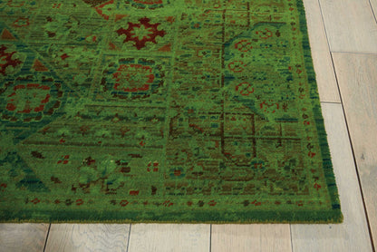 Nourison Home Timeless  Teal  Traditional