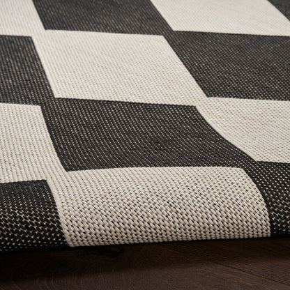 Nourison Home Positano  Black  Contemporary