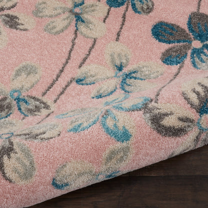 Nourison Home Tranquil  Pink  Contemporary