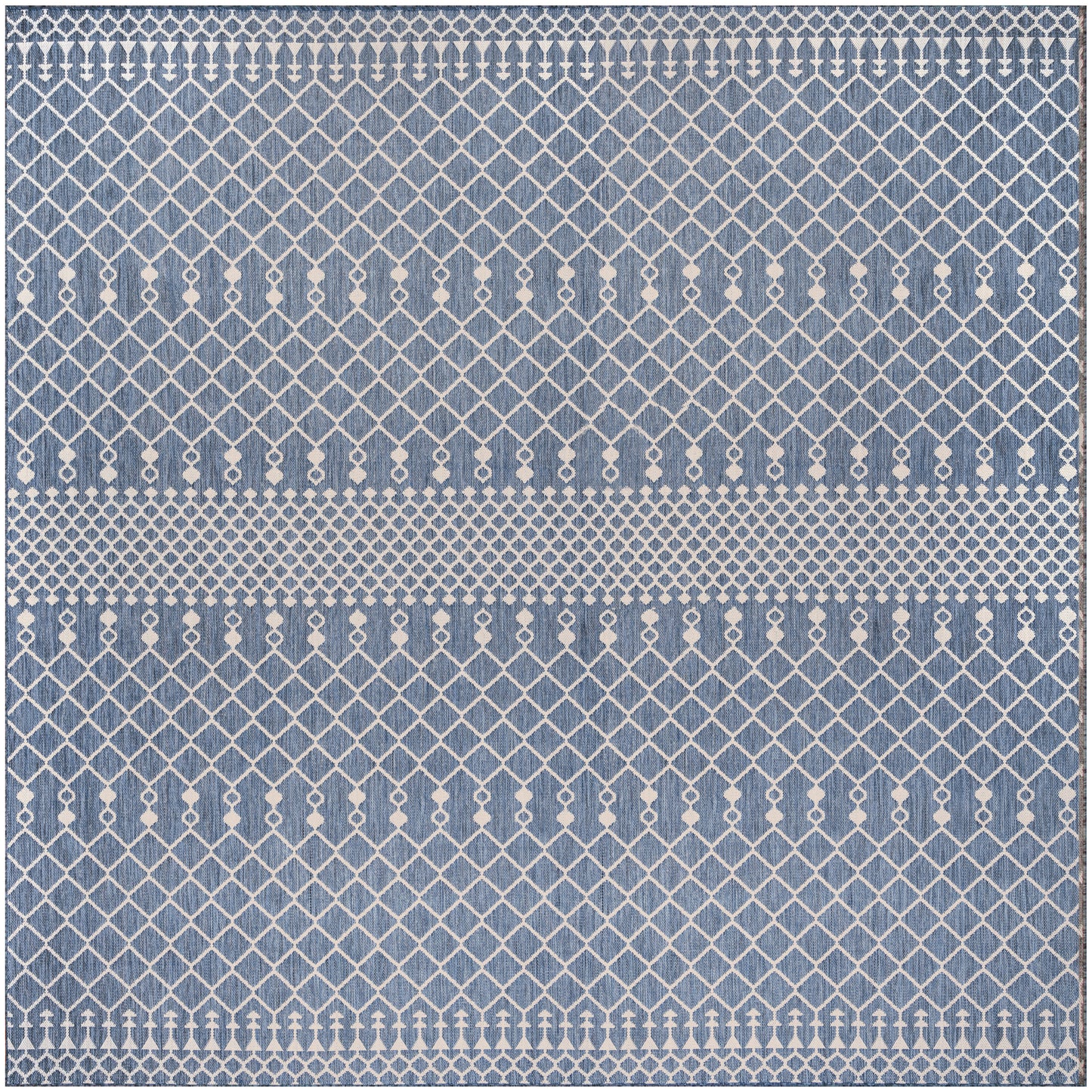 Nourison Home Positano POS02 Navy Blue Contemporary Power-loomed Rug