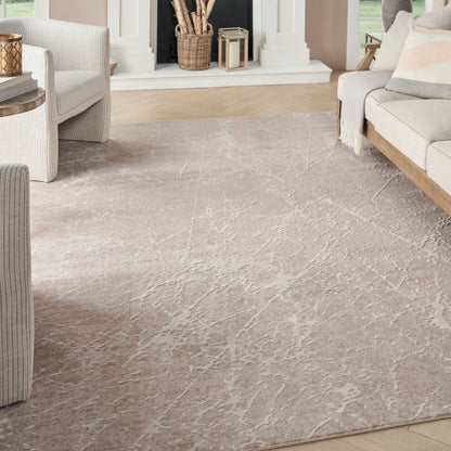 Nourison Home Exhale  Mocha Ivory  Contemporary