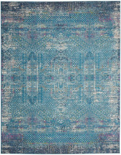 Nourison Home Passion  Blue  Transitional