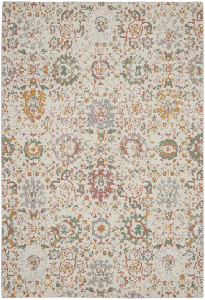Nourison Home Twilight TWI13 Ivory Multicolor Transitional Power-loomed Rug