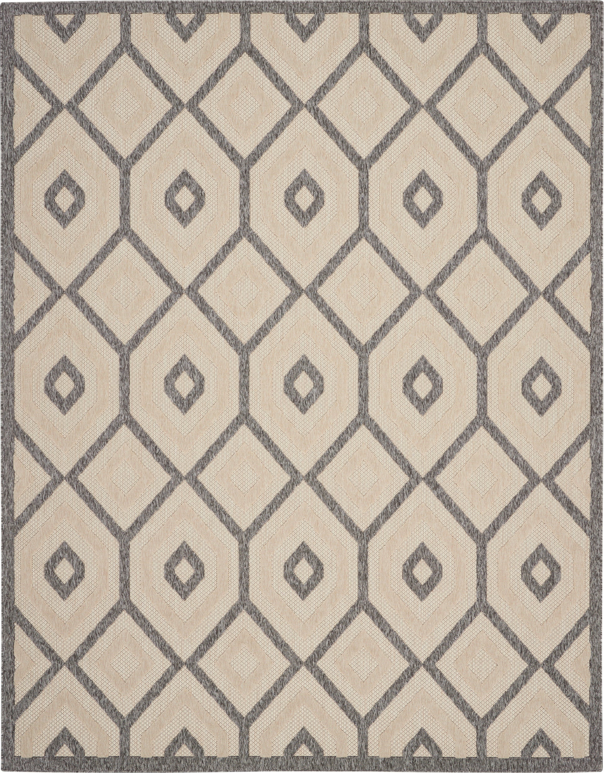 Nourison Home Cozumel  Cream  Contemporary