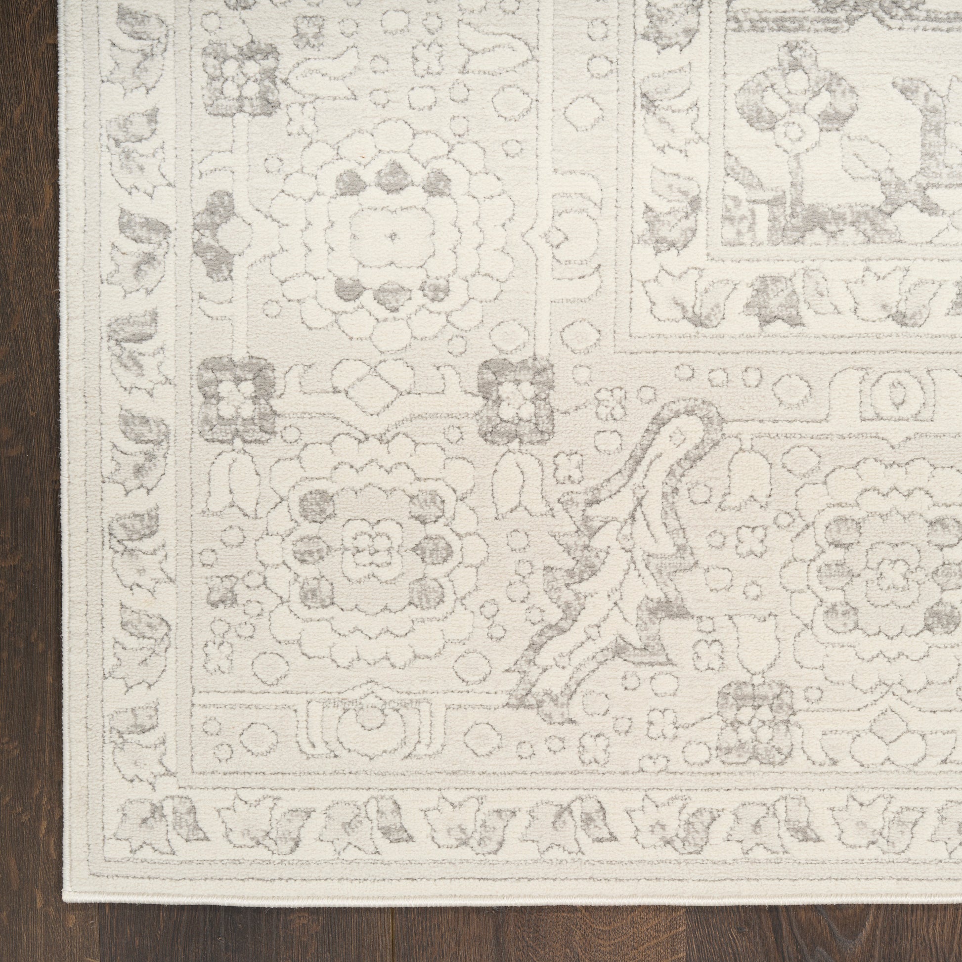 Nourison Home Grace  Grey  Traditional