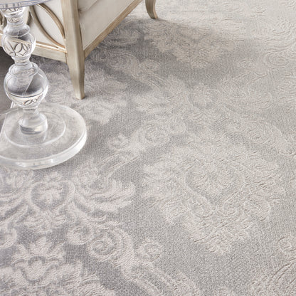 Nourison Home Elation  Ivory Grey  Traditional