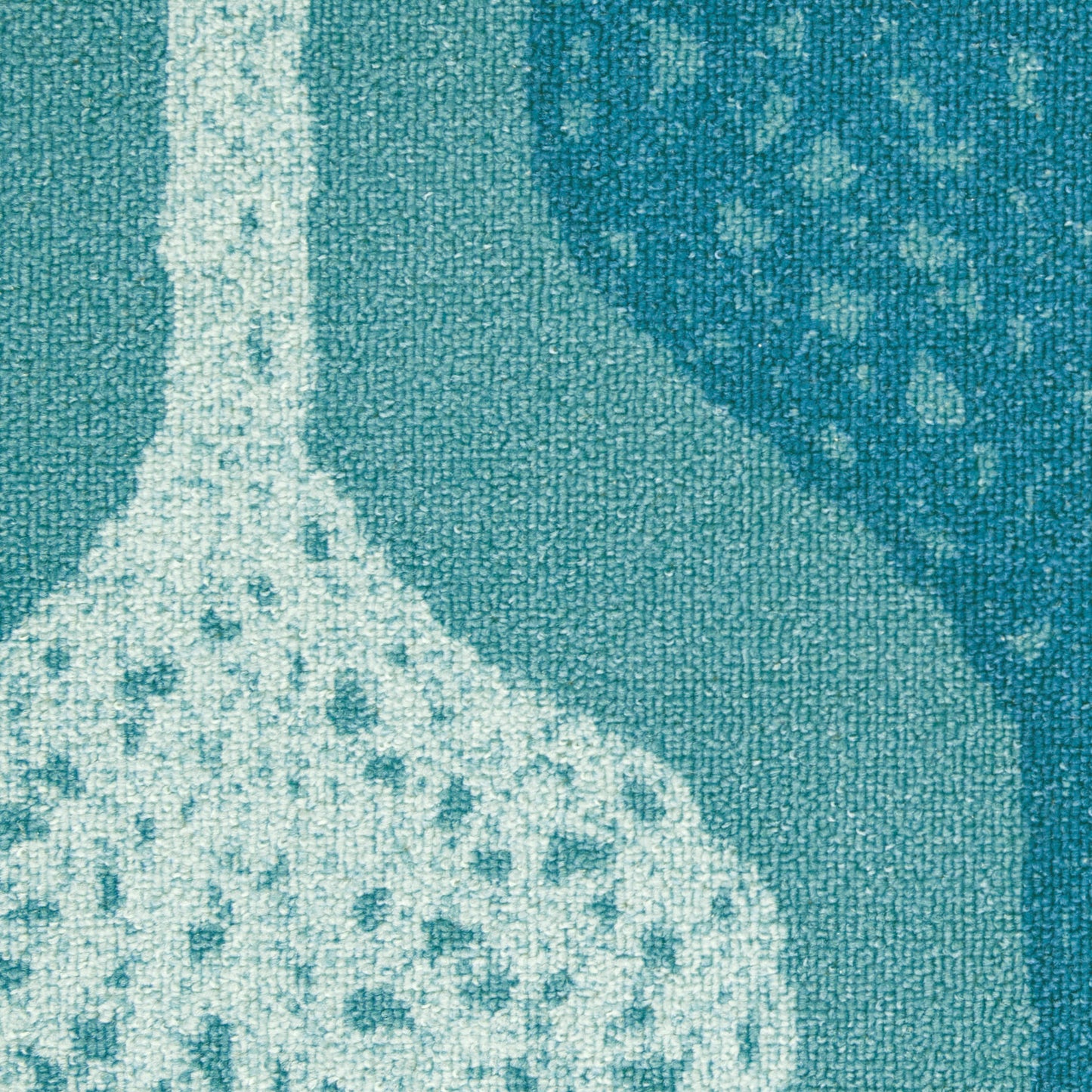 Waverly Sun N Shade  Aqua  Contemporary