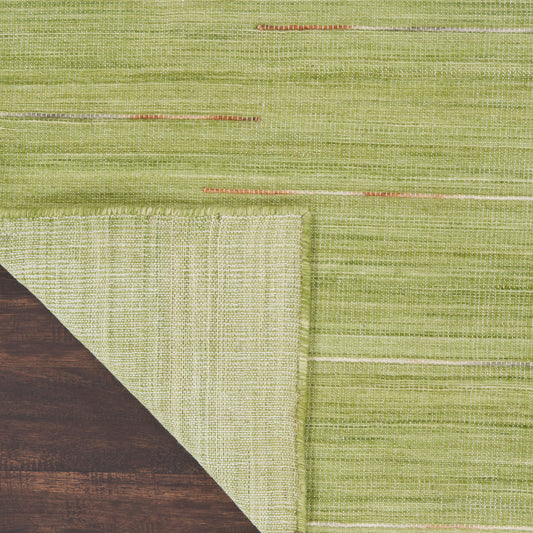 Nourison Home Interweave  Green  Contemporary