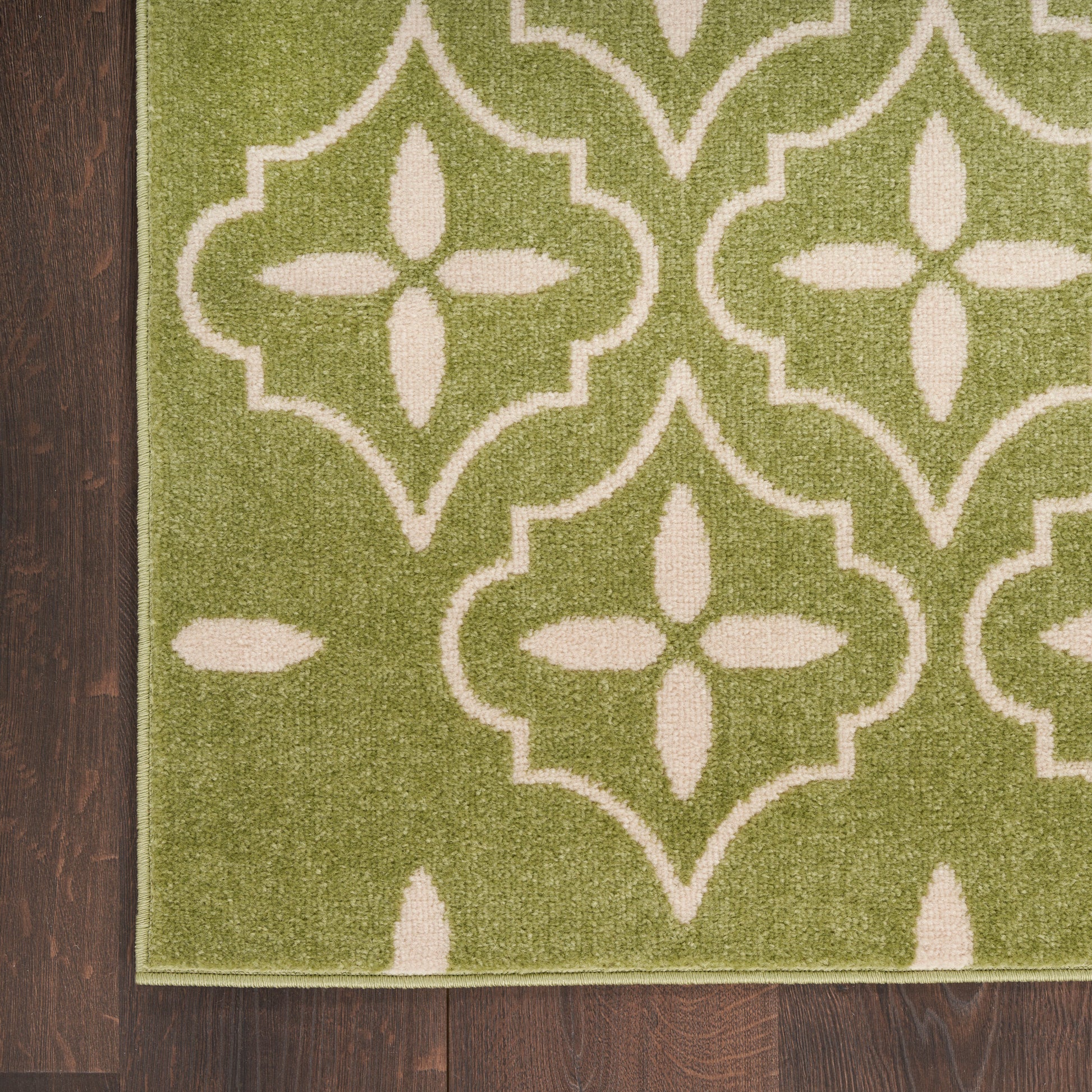 Nourison Home Nourison Essentials  Green Ivory  Contemporary