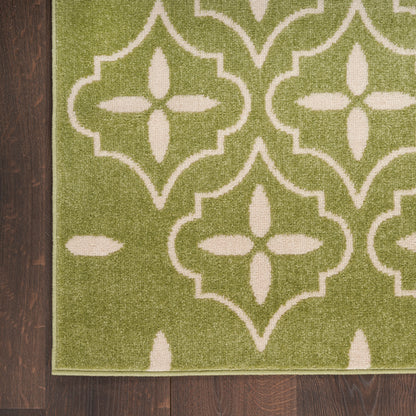 Nourison Home Nourison Essentials  Green Ivory  Contemporary