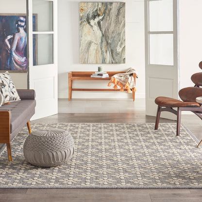 Nourison Home Cozumel  Grey  Contemporary