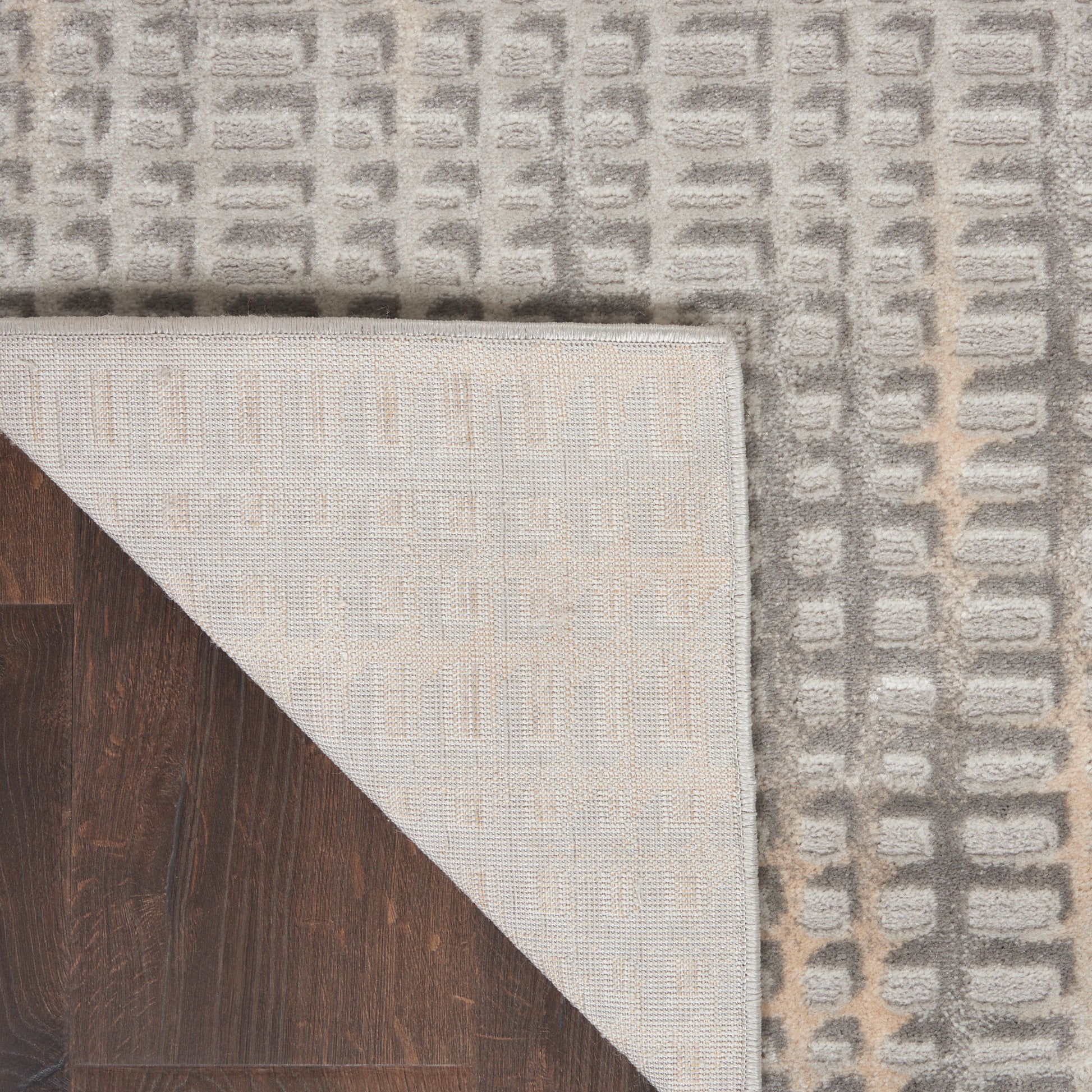 Nourison Home Solace  Grey Beige  Contemporary