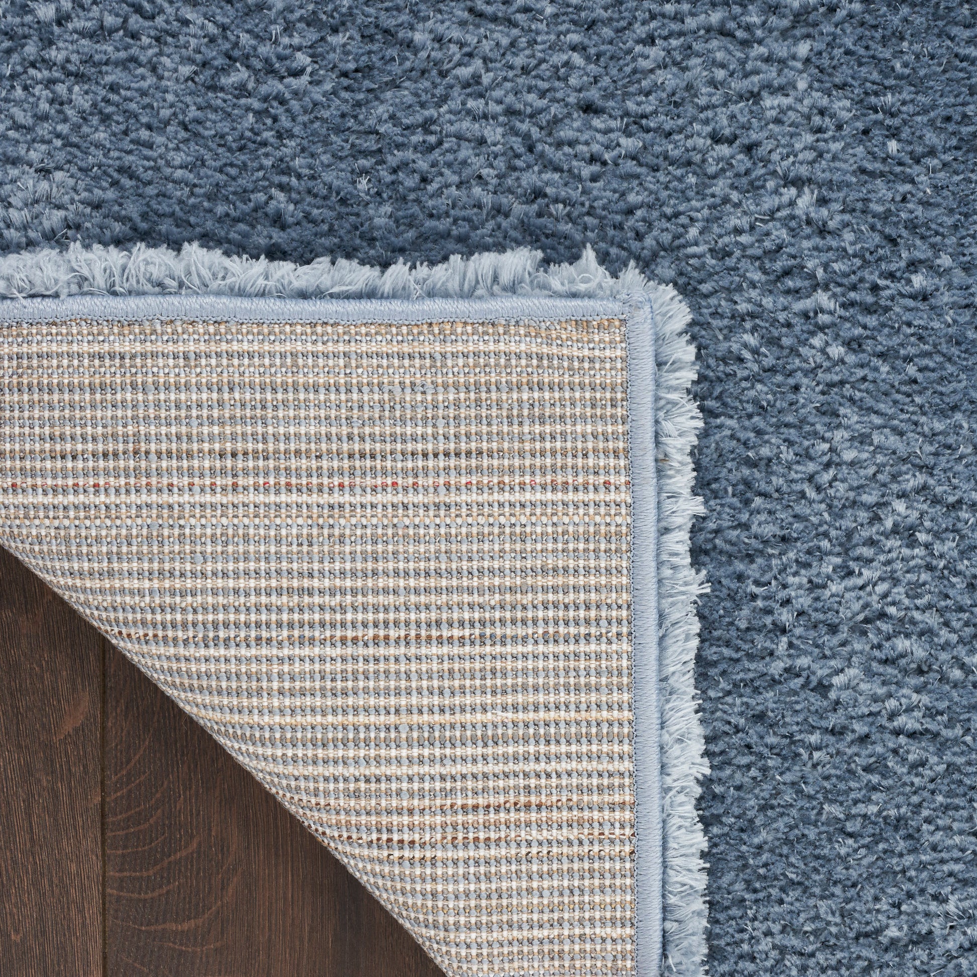 Nourison Home Dreamy Shag  Light Blue  Contemporary