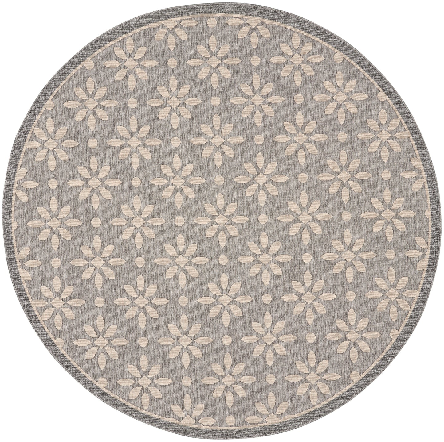 Nourison Home Cozumel CZM03 Grey Contemporary Power-loomed Rug