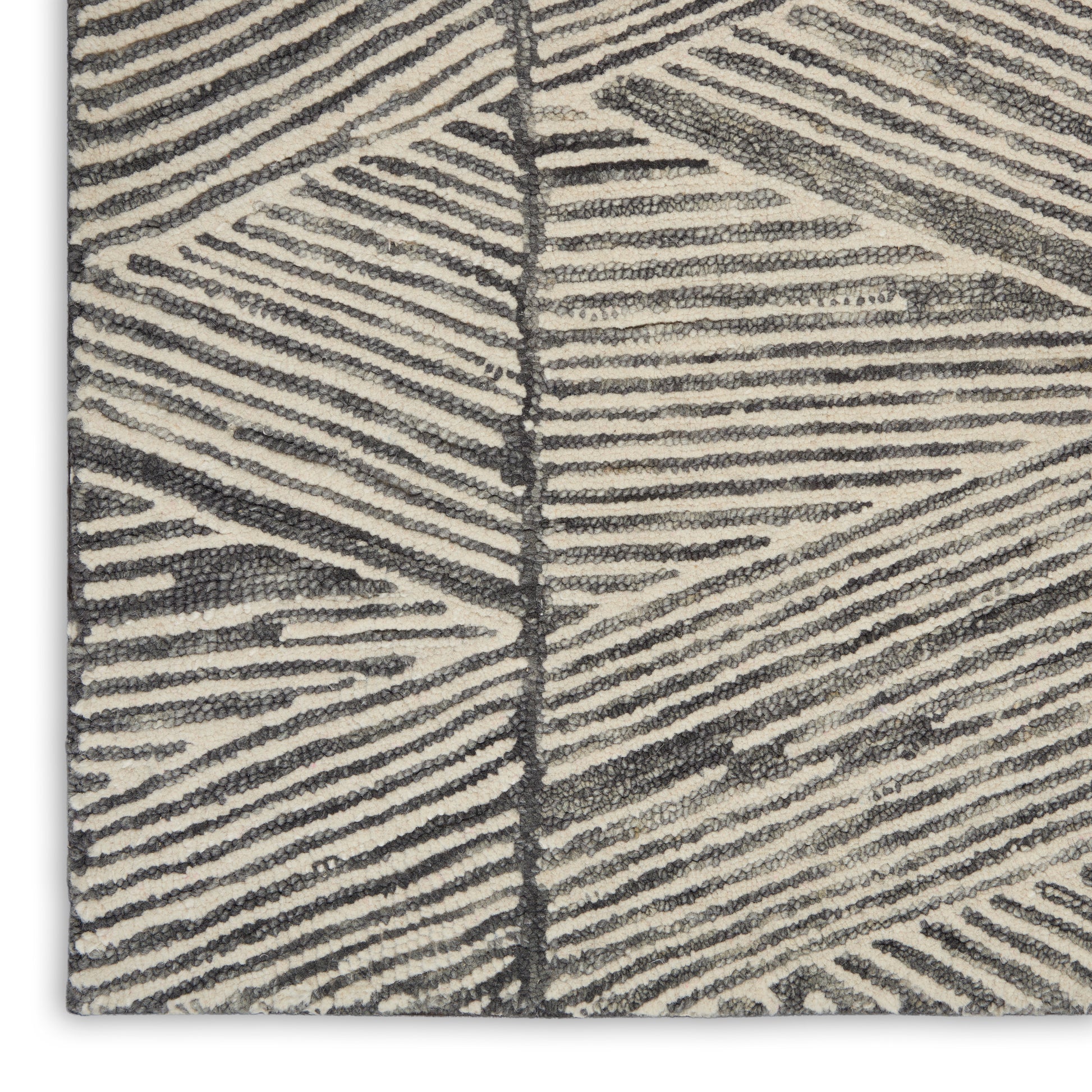 Nourison Home Colorado  Grey White  Contemporary