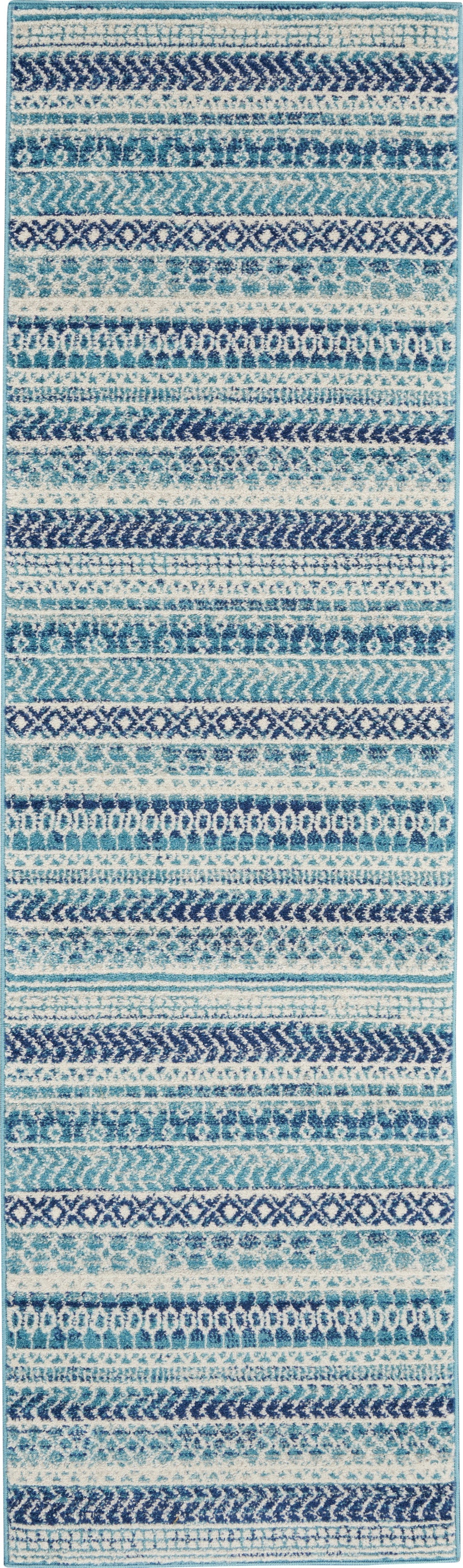 Nourison Home Passion PSN26 Navy Blue Contemporary Power-loomed Rugs