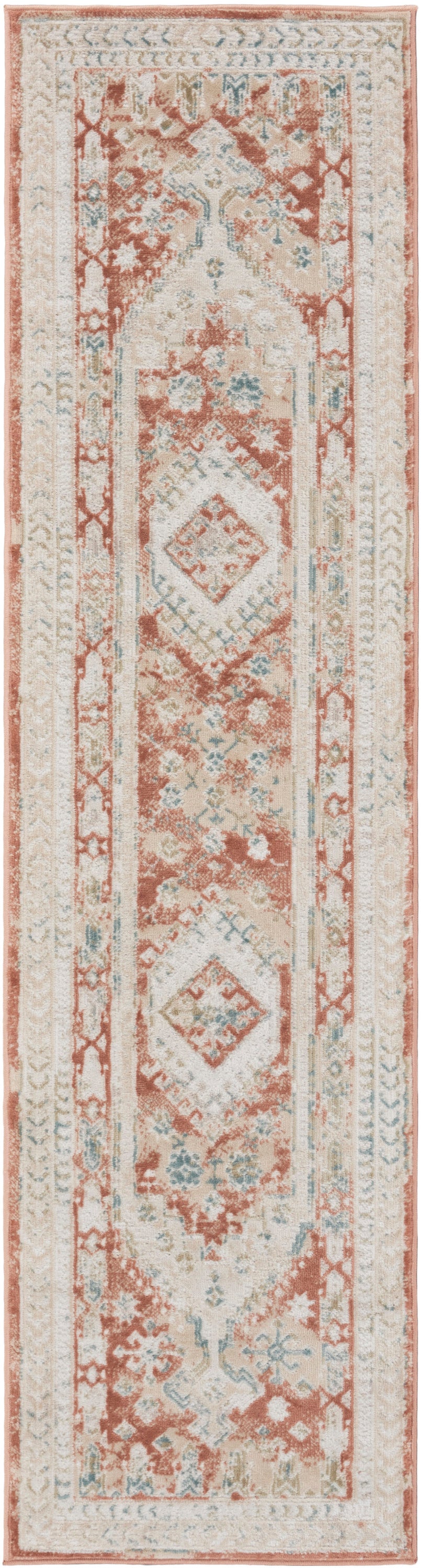 Nourison Home Thalia THL04 Rust Multicolor Transitional Power-loomed Rug