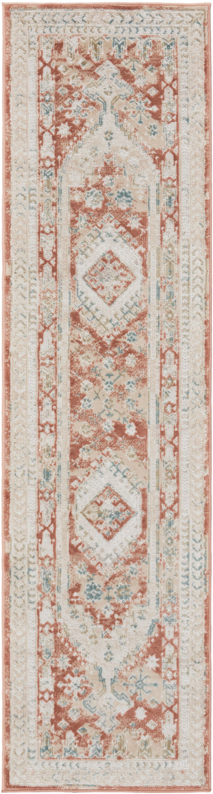 Nourison Home Thalia THL04 Rust Multicolor Transitional Power-loomed Rug
