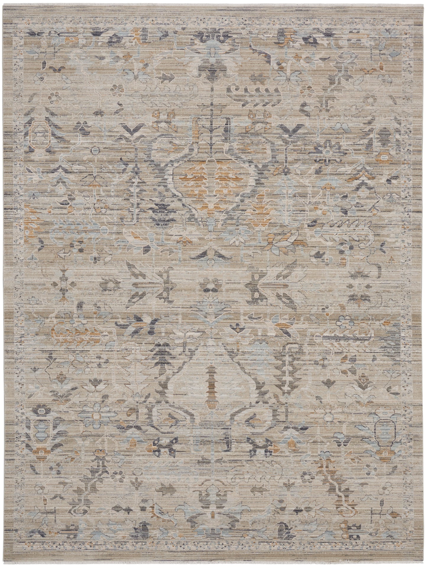 Nourison Home Lynx LNX02 Ivory Taupe Transitional Power-loomed Rug