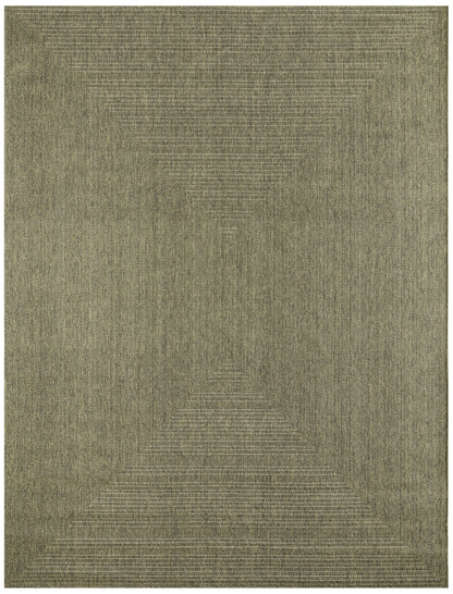 Nourison Home Tulum TLM04 Olive Contemporary Loom-woven Rug