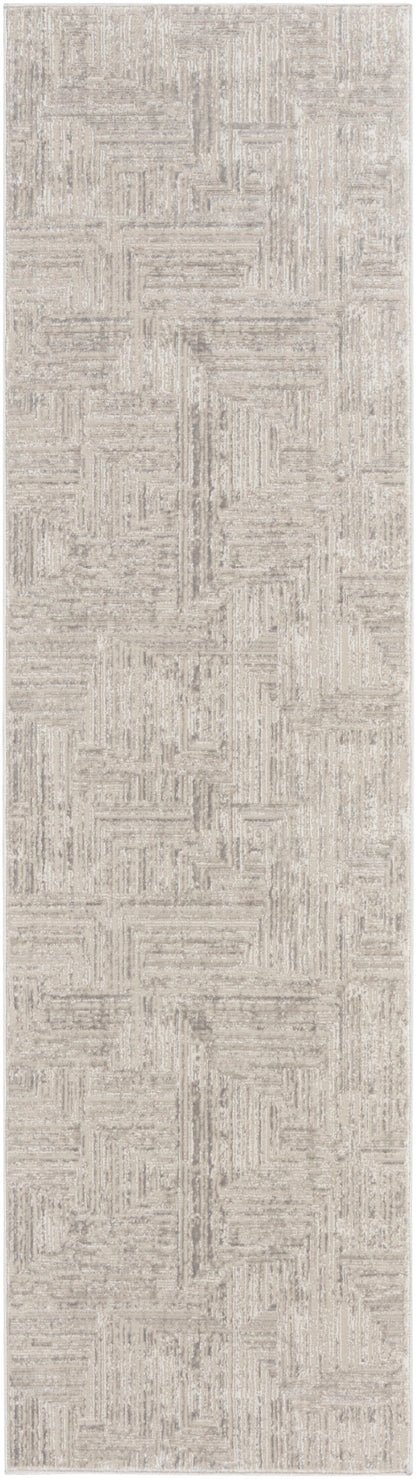 Calvin Klein CK024 Irradiant IRR01 Silver Contemporary Power-loomed Rug