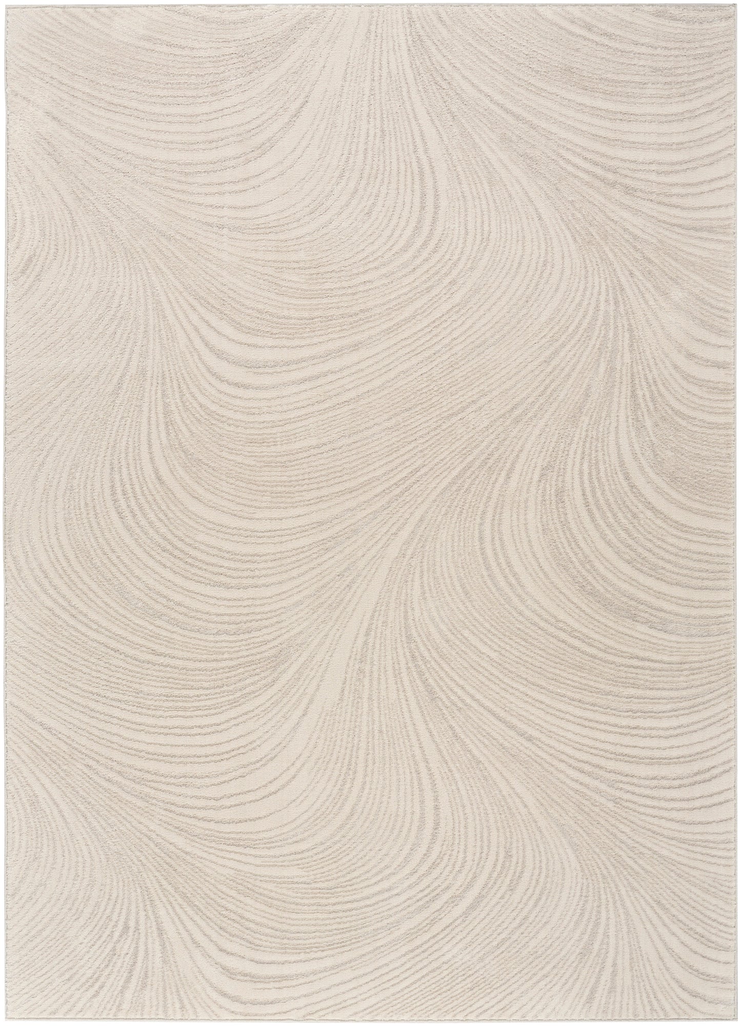 DKNY Central Park West CEP02 Beige Contemporary Power-loomed Rug