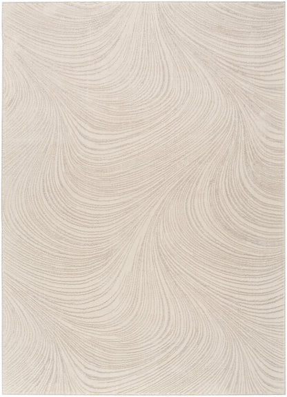 DKNY Central Park West CEP02 Beige Contemporary Power-loomed Rug
