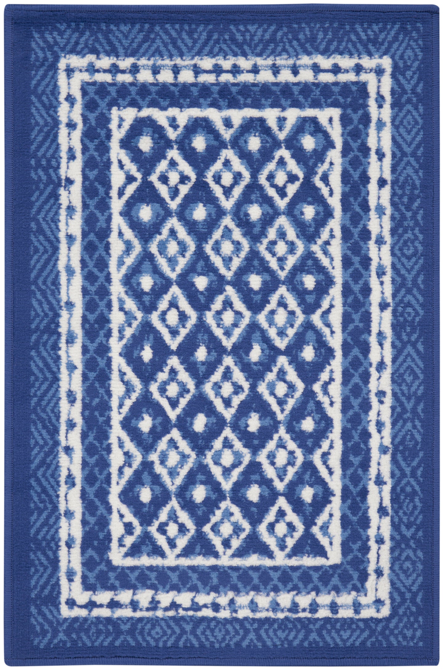 Nourison Home Whimsicle WHS13 Navy Contemporary Power-loomed Rug