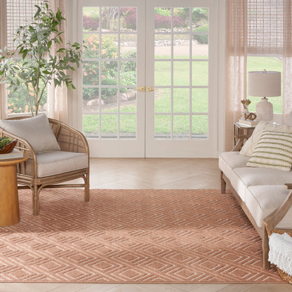 Nourison Home Care Free  Copper  Contemporary