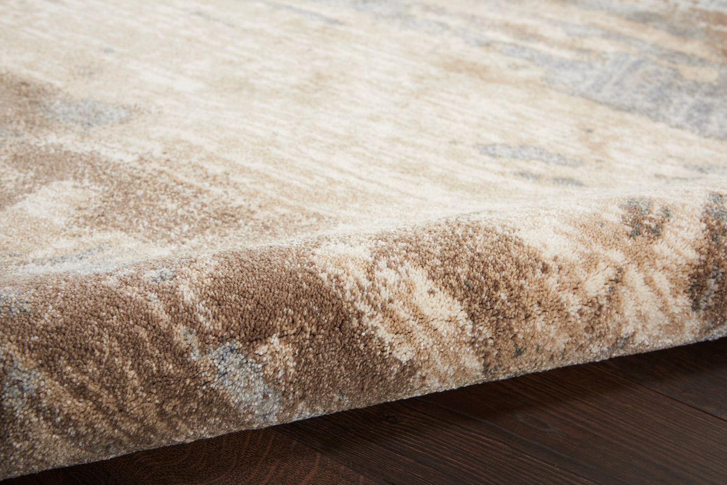 Nourison Home Moroccan Celebration  Grey Beige  Contemporary