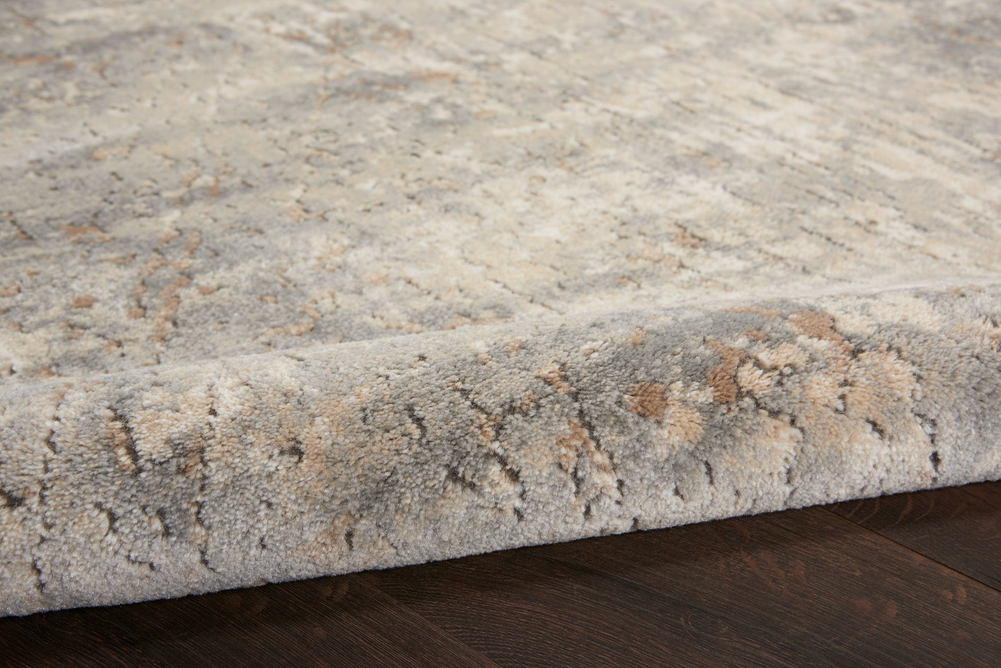 Nourison Home Quarry  Beige Grey  Contemporary