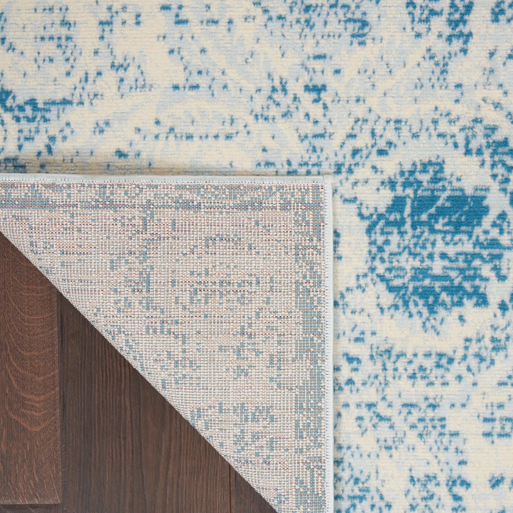 Nourison Home Jubilant  Blue  Transitional