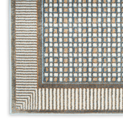 Nourison Home Nordic  Multicolor  Contemporary